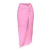 SWIM SARONG SKIRT | LIGHT PINK