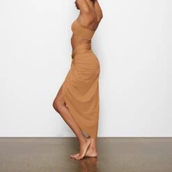 SWIM SARONG SKIRT | ALMOND -SWIMwear Sale Store SKIMS SWIM SW SKT 0016 MM ALM SD