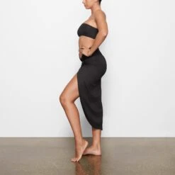 SWIM SARONG SKIRT | ONYX -SWIMwear Sale Store SKIMS SWIM SW SKT 0016 MM ONX SD