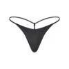 FAUX LEATHER SWIM MICRO STRING THONG | ONYX -SWIMwear Sale Store SKIMS SWIM SW STT 0157 ONX