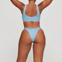 SWIM CHEEKY TANGA BOTTOMS | IRIS BLUE -SWIMwear Sale Store SKIMS SWIM SW TAN 0783 HA IRB 0010