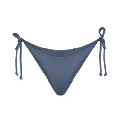 SWIM DIPPED TIE BOTTOMS | MEDIUM DENIM WASH