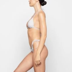 SWIM DIPPED TIE BOTTOMS | MARBLE -SWIMwear Sale Store SKIMS SWIM SW TBM 0797 TC MBL 0012 SD