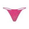 GLITTER SWIM STRING THONG | MAGENTA -SWIMwear Sale Store SKIMS SWIM SW THG 0112 MAG