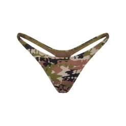 SWIM THONG | SKIMS CAMO
