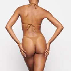 SWIM THONG | ALMOND -SWIMwear Sale Store SKIMS SWIM SW THG 0782 TD ALM 0014 BK