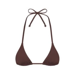 SWIM MICRO TRIANGLE TOP | COCOA