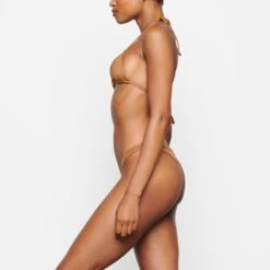 SWIM MICRO TRIANGLE TOP | ALMOND -SWIMwear Sale Store SKIMS SWIM SW TRI 0146 TD ALM 0013 SD