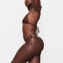 SWIM TRIANGLE TOP | COCOA -SWIMwear Sale Store SKIMS SWIM SW TRI 0778 MK COA SD