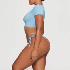 SWIM T-SHIRT | IRIS BLUE -SWIMwear Sale Store SKIMS SWIM SW TSH 0746 HA IRB 0006