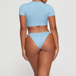 SWIM T-SHIRT | IRIS BLUE -SWIMwear Sale Store SKIMS SWIM SW TSH 0746 HA IRB 0011