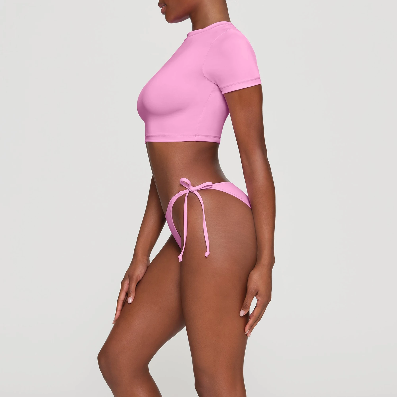 SWIM T-SHIRT | LIGHT PINK 5 SWIM T-SHIRT | LIGHT PINK - Image 3