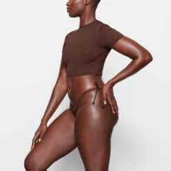 SWIM T-SHIRT | COCOA -SWIMwear Sale Store SKIMS SWIM SW TSH 0746 MK COA SD