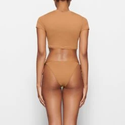 SWIM T-SHIRT | ALMOND -SWIMwear Sale Store SKIMS SWIM SW TSH 0746 MM ALM BK