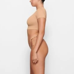 SWIM T-SHIRT | OCHRE -SWIMwear Sale Store SKIMS SWIM SW TSH 0746 MM OCH SD