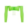 SWIM LONG SLEEVE BIKINI TOP | NEON GREEN -SWIMwear Sale Store SKIMS SWIM TP LSL 2791 NGE