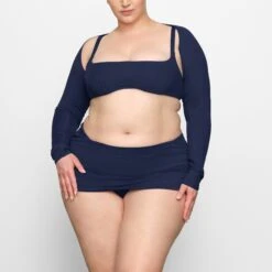 SHAPING SWIM SHRUG | MIDNIGHT -SWIMwear Sale Store SKIMS SWIM TP SRG 2760 FC MDN 0003 FR x2 2f7c3568 72b8 4855 b5a0 4b54659c44b1