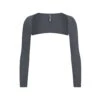 SHAPING SWIM SHRUG | GUNMETAL
