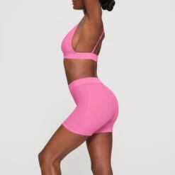 COTTON RIB BOXER | SUGAR PINK -SWIMwear Sale Store SKIMS UNDERWEAR AP SHO 1390 HB PIN 0010 SD