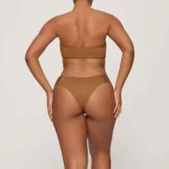 RHINESTONE STRAPPY BIKINI BOTTOM | ALMOND -SWIMwear Sale Store SKIMS UNDERWEAR BB CKY 3165 GA ALM 0014