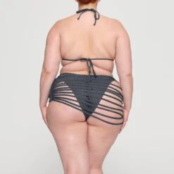 RHINESTONE SWIM STRAPPY SKIRT | GUNMETAL -SWIMwear Sale Store SKIMS UNDERWEAR CU SKT 3186 HC GUN 0011