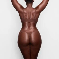 FITS EVERYBODY ESSENTIALS 3-PACK | COCOA -SWIMwear Sale Store SKIMS UNDERWEAR PN THG 0028 COA H BK