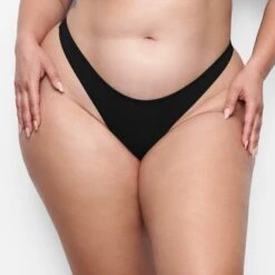 FITS EVERYBODY DIPPED FRONT THONG PACK | KYANITE -SWIMwear Sale Store SKIMS UNDERWEAR ST PCK 111 JF KYN 002 02