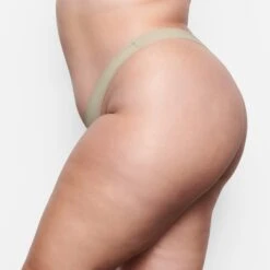 FITS EVERYBODY DIPPED FRONT THONG PACK | KYANITE -SWIMwear Sale Store SKIMS UNDERWEAR ST PCK 111 JF KYN 061 01